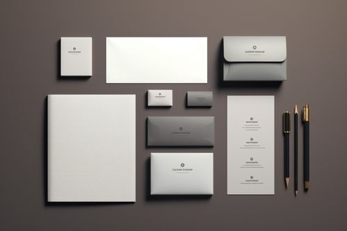辦公信紙、辦公用品VI樣機效果圖與攝影圖下載及代理代辦服務